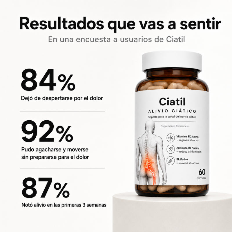 Tratamiento Para el Dolor Ciático - Ciatil